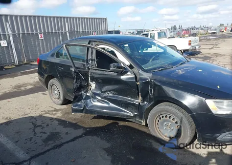 2012 Volkswagen Jetta 2.0L S z USA, uszkodzony, nr VIN 3VW2K7AJ4CM367372